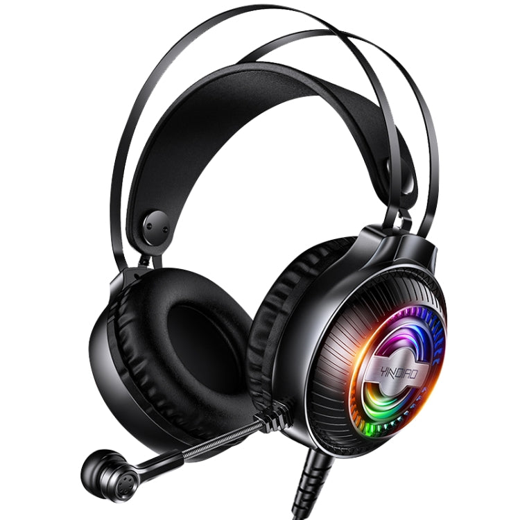 YINDIAO Q4 Auriculares para juegos con cable y micrófono, montados en la cabeza, versión: dual 3,5 mm + USB, Q4 (Black), Q4 (White)