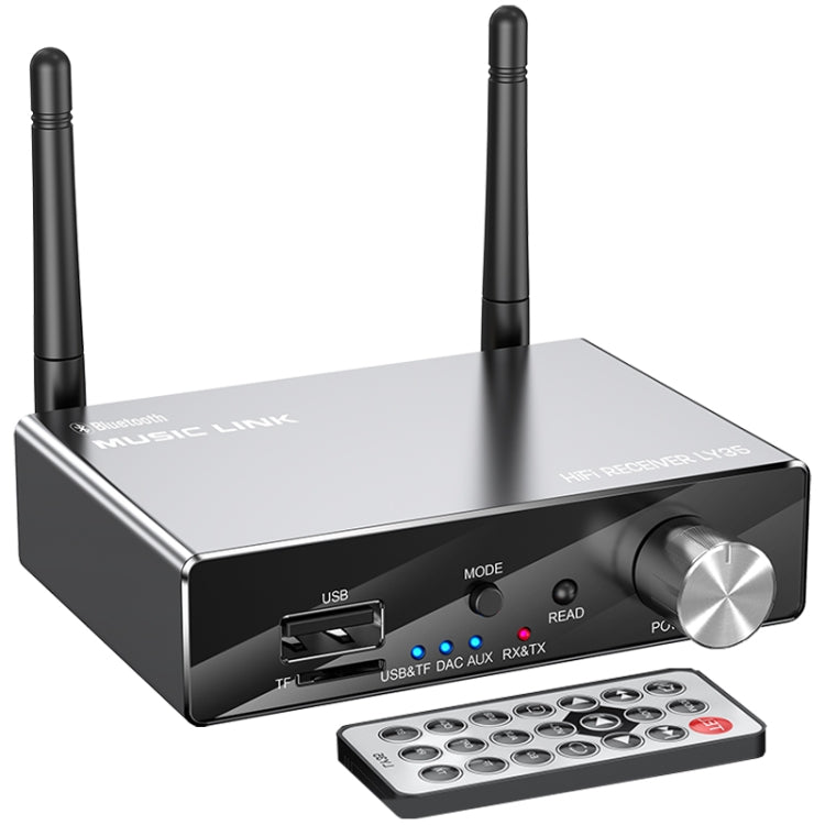 Receptor y transmisor Bluetooth 6 en 1 coaxial digital a analógico de fibra óptica LY35, LY35