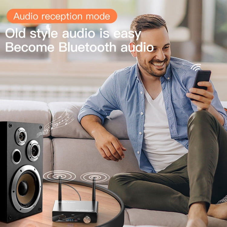Receptor y transmisor Bluetooth 6 en 1 coaxial digital a analógico de fibra óptica LY35, LY35