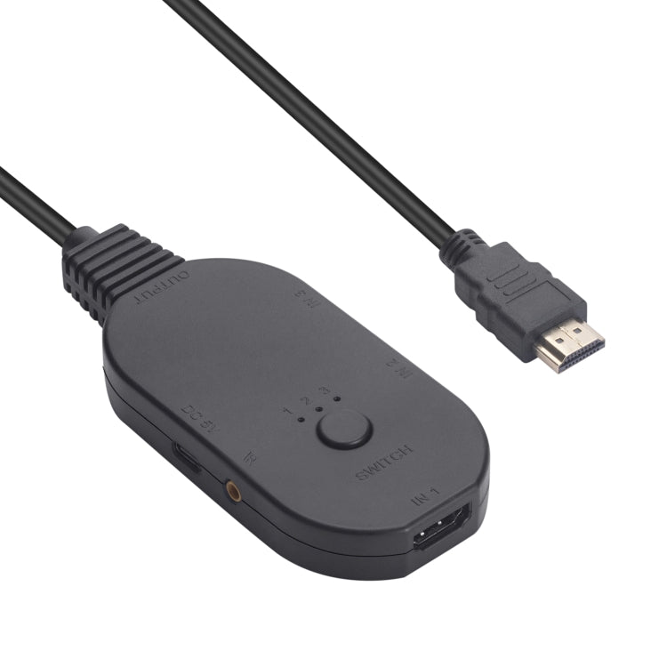 Conmutador de vídeo OZQ2-3 4K HDMI 2.0 3 en 1 salida, OZQ2-3