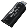 HD003 USB 3.0 HDMI 4K HD Dispositivo de tarjeta de captura de audio y vídeo, USB3.0 Arc