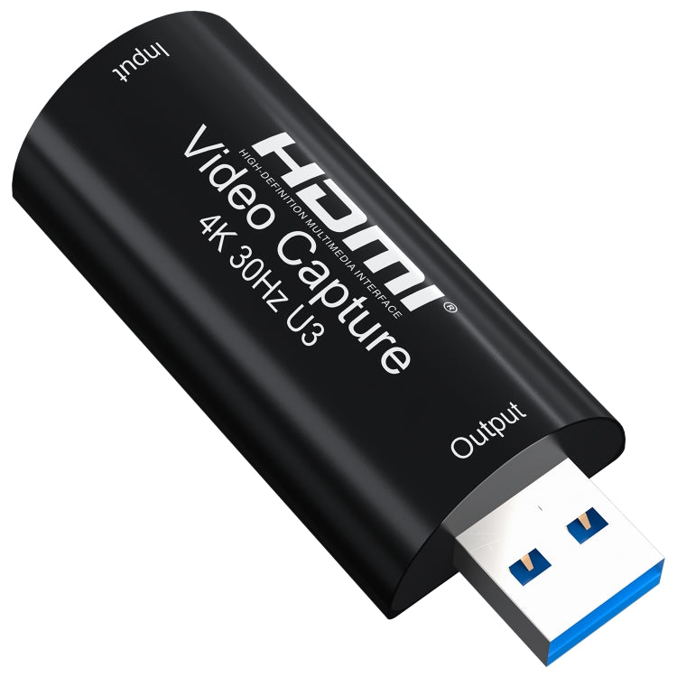 HD003 USB 3.0 HDMI 4K HD Dispositivo de tarjeta de captura de audio y vídeo, USB3.0 Arc