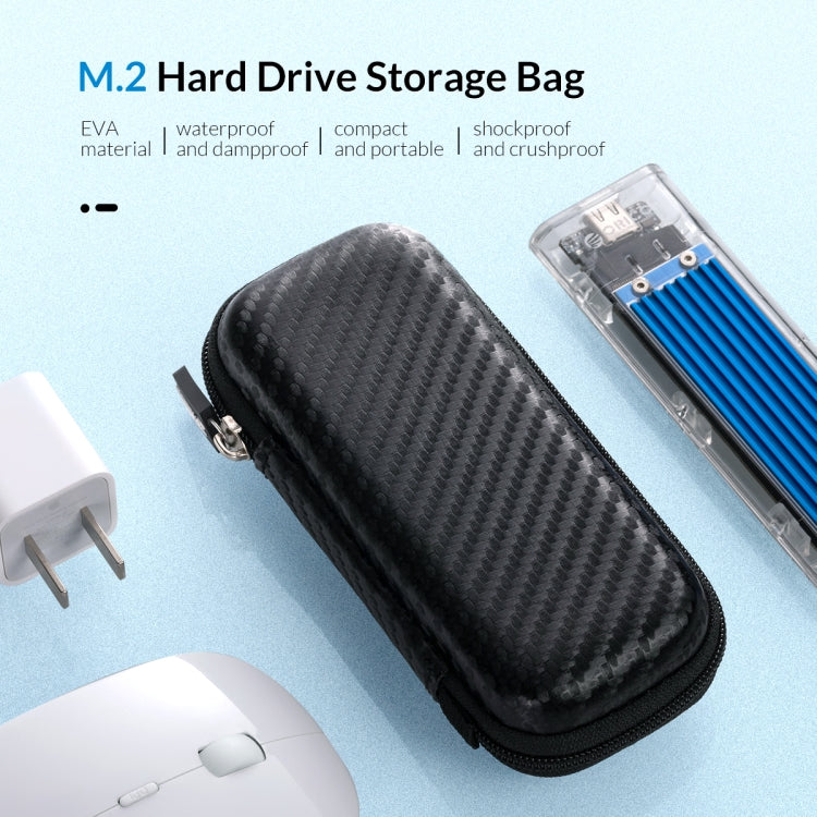 ORICO-M2PH01-BK-BP Bolsa de almacenamiento de estuche EVA para disco duro M.2