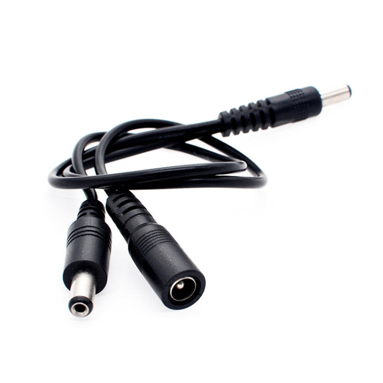 Cable de conexión de alimentación CC macho a CC macho + CC hembra, longitud: 0,3 m