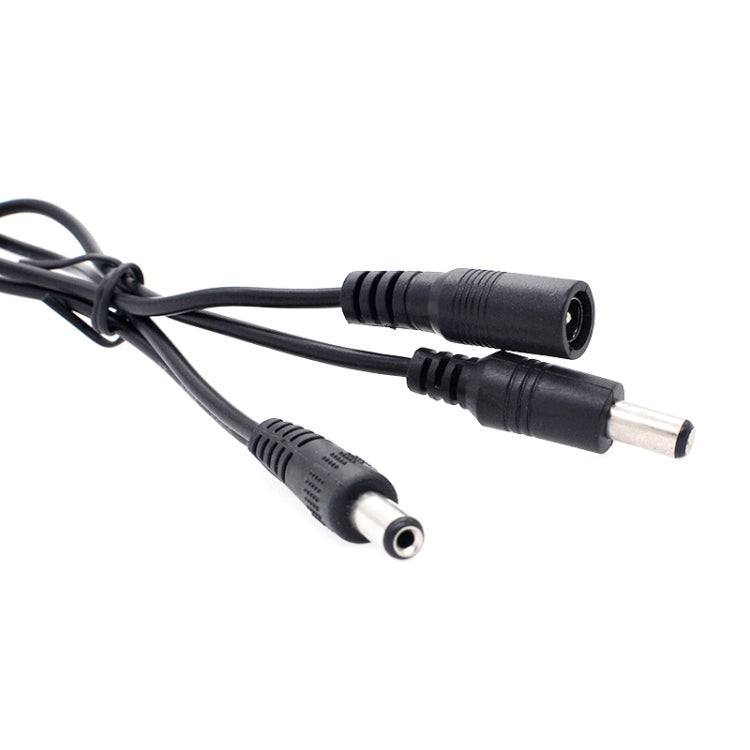 Cable de conexión de alimentación CC macho a CC macho + CC hembra, longitud: 0,3 m