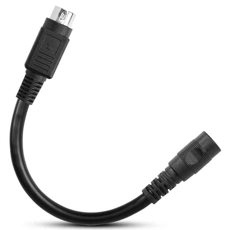Cable de conexión de alimentación DIN macho de 4 pines a CC hembra de 5,5 x 2,1 mm, longitud: 0,15 m, 4 Pin To DC 5.5x2.1mm