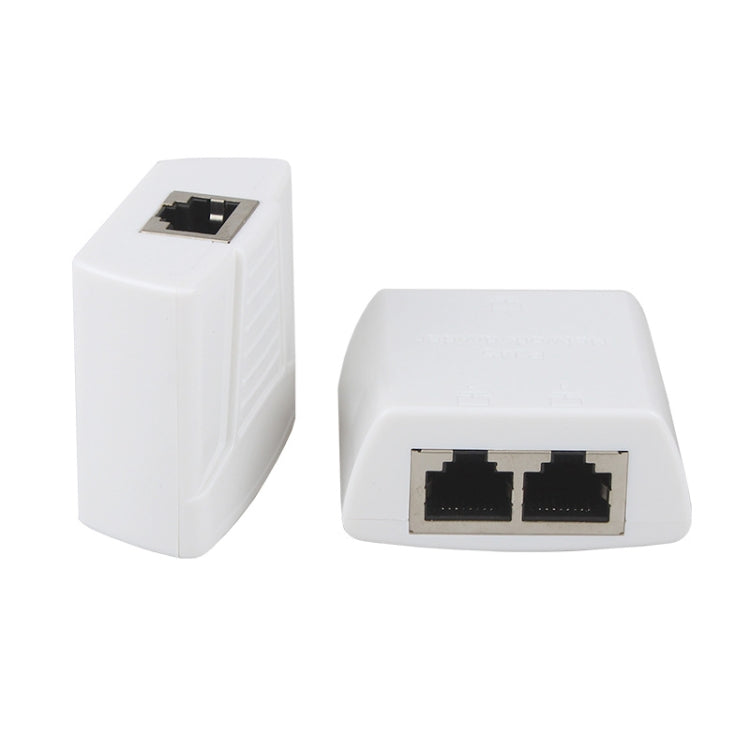 Acoplador de red Ethernet RJ45 a 2 x RJ45 Protección contra rayos y truenos