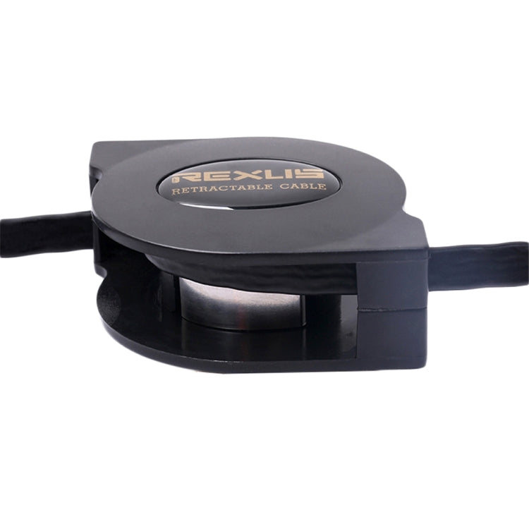 REXLIS Cable LAN de red Ethernet RJ45, plano, retráctil, CAT7, 10 Gigabit, 1,5 m