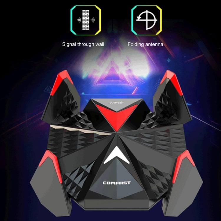 COMFAST CF-977AX 5400Mbps Tarjeta de red inalámbrica tribanda WiFi6 Adaptador tipo C, CF-977AX