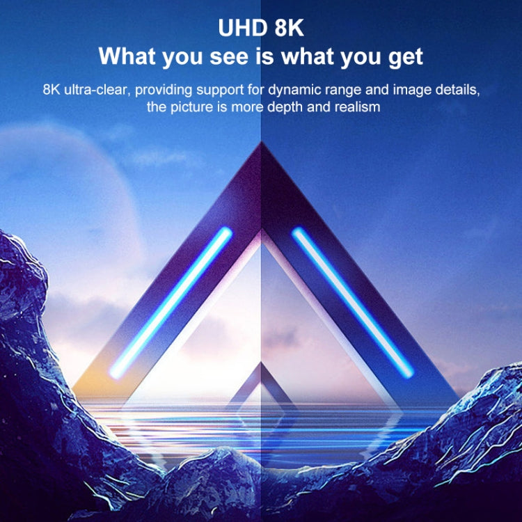 Adaptador de curva en U A8K-16 8K HDMI macho a HDMI hembra, A8K-16