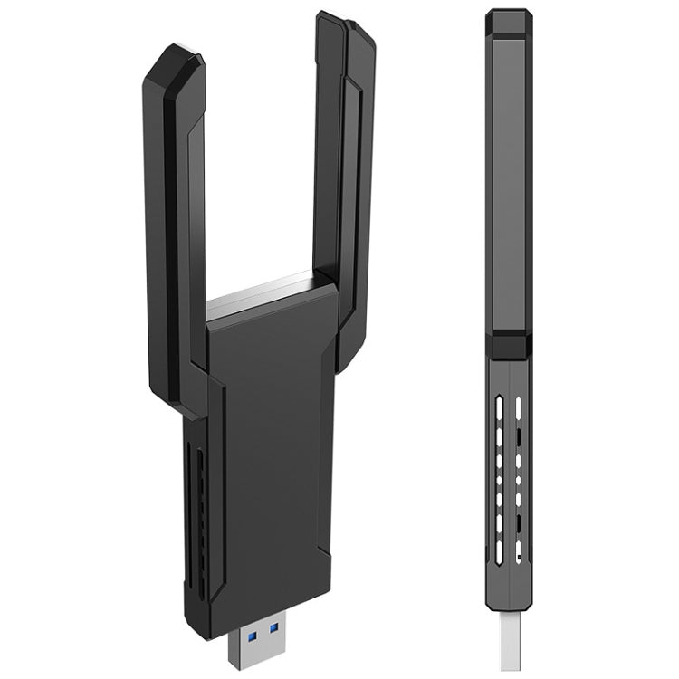 COMFAST 972 AX 5400Mbps WiFi 6 Free Drive Tarjeta de red inalámbrica USB, CF-972AX