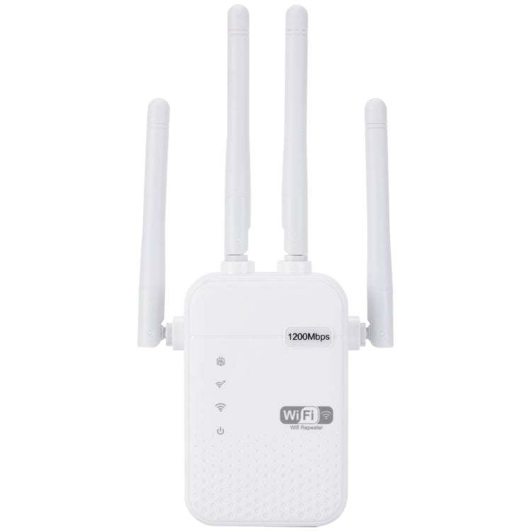 ZX-R08 1200Mbps 2.4G / 5G Repetidor WiFi de doble banda Amplificador de señal WISP Enrutador para exteriores, enchufe de EE. UU., 1200Mbps