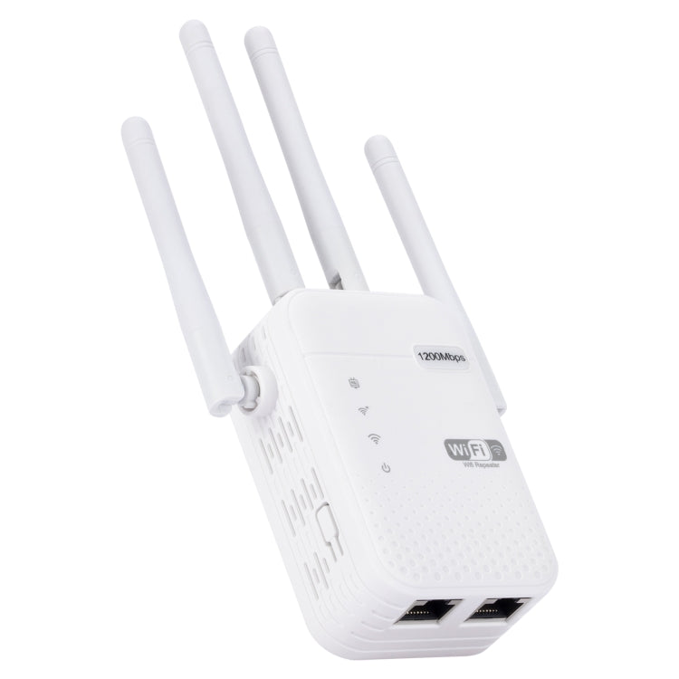 ZX-R08 1200Mbps 2.4G / 5G Repetidor WiFi de doble banda Amplificador de señal WISP Enrutador para exteriores, enchufe de EE. UU., 1200Mbps