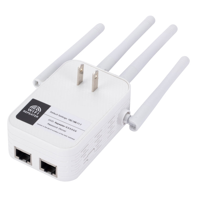 ZX-R08 1200Mbps 2.4G / 5G Repetidor WiFi de doble banda Amplificador de señal WISP Enrutador para exteriores, enchufe de EE. UU., 1200Mbps