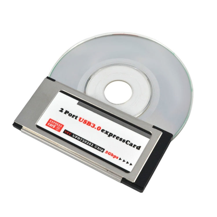 Tarjeta Express con ranura PCI de 34 mm y 2 puertos USB 3.0 de 5 Gbps para computadora portátil / portátil, 34mm
