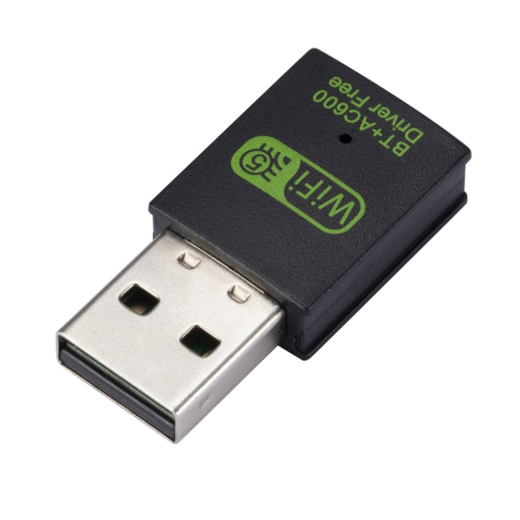 600M Bluetooth WiFi 2 en 1 Adaptador de red USB Receptor de señal WiFi, 605