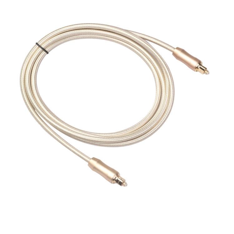 QHG02 SPDIF 2m OD6.0mm Toslink FIBRA Macho a Macho Cable de Audio Óptico Digital, 2m