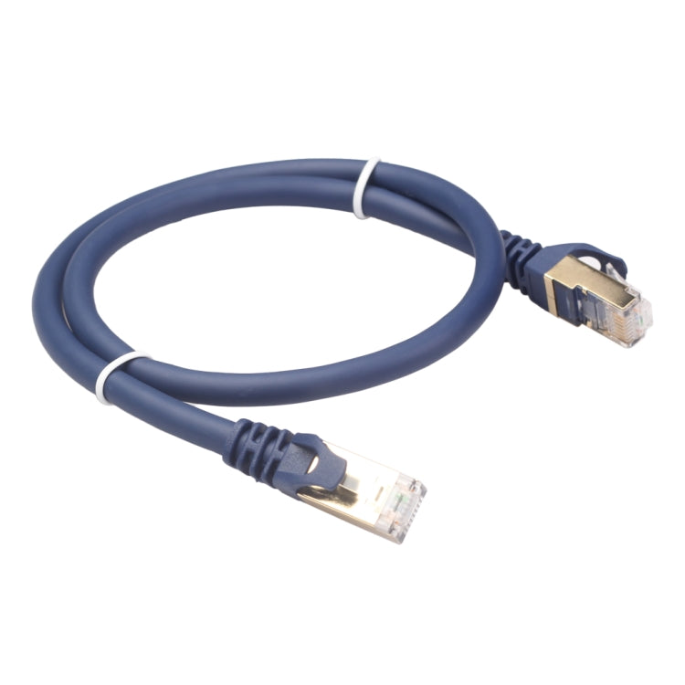 Cable LAN de red Ethernet, enrutador, conmutador de ordenador, CAT8, 1m, conector RJ45, 1m