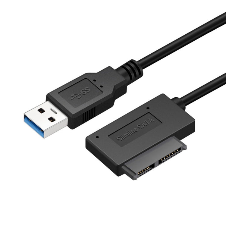 Indicador de adaptador de cable SATA delgado profesional USB 3.0 a 7+6 pines, USB 3.0