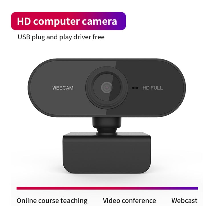 Cámara web HD-U01 1080P USB con micrófono