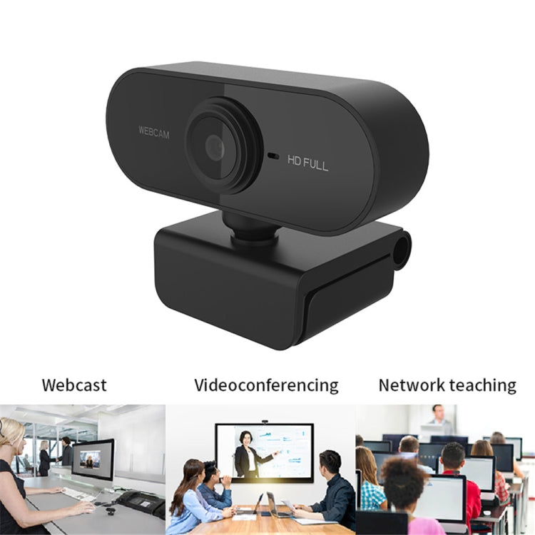 Cámara web HD-U01 1080P USB con micrófono
