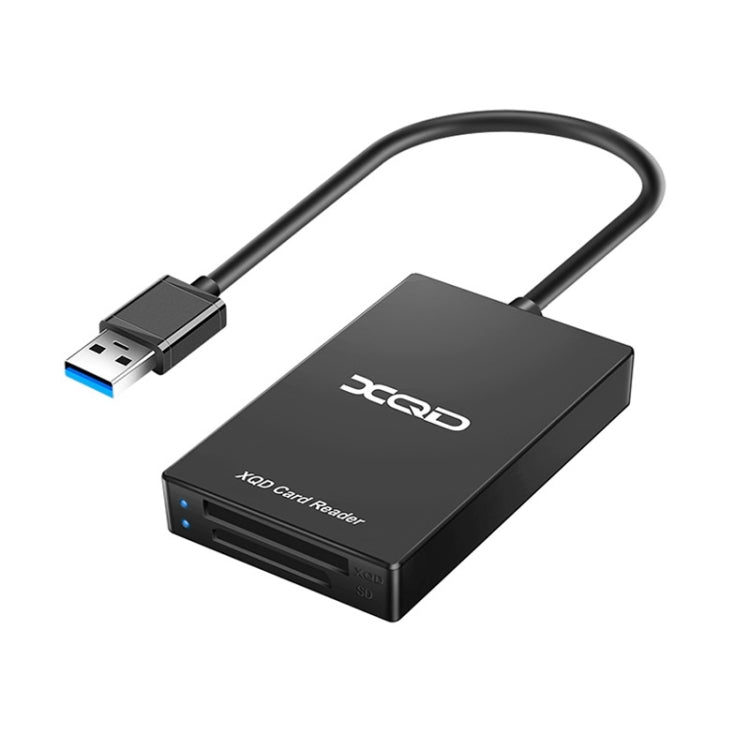 Rocketek CR312-A USB3.0 SD / XQD 2 en 1 Lector de Tarjetas, USB3.0