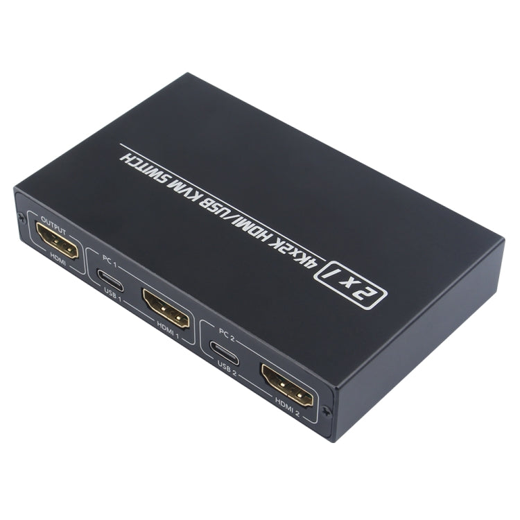 AM-KVM201CL Conmutador 2x1 4Kx2K HDMI/USB/KVM, AM-KVM201CL