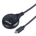 AIMOS AM-SH1 Conmutador Dispositivo para compartir Extensor de cable de extensión de un botón, AM-SH1