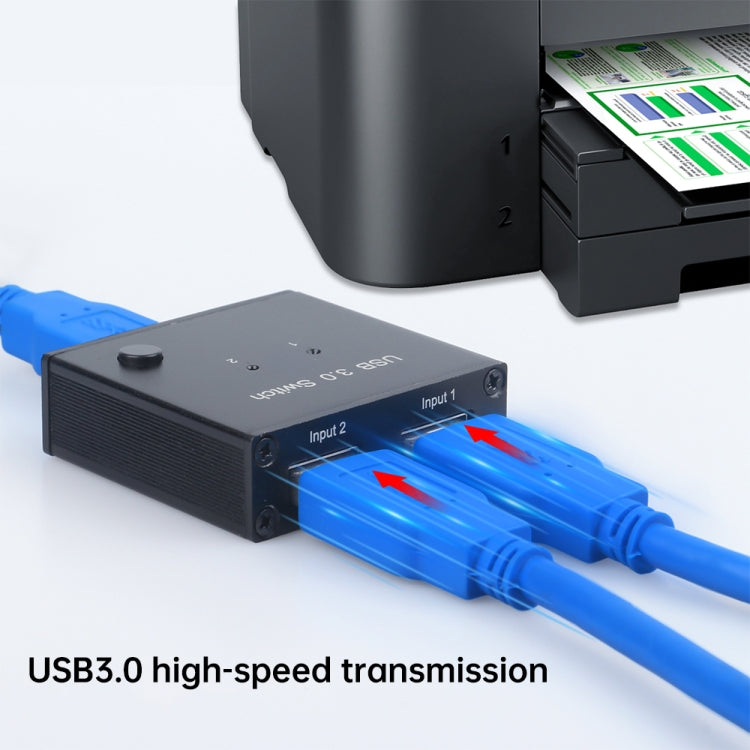 AM-U301 Conmutador USB 3.0 de 2 entradas y 1 salida