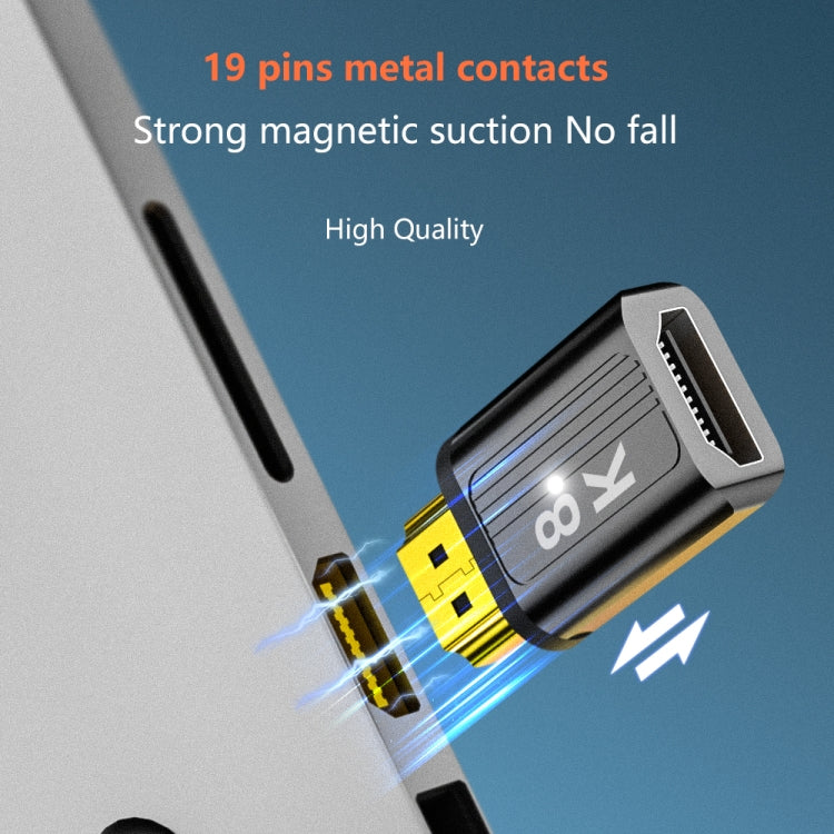 Adaptador HDMI hembra a DP macho de 8K 60 Hz