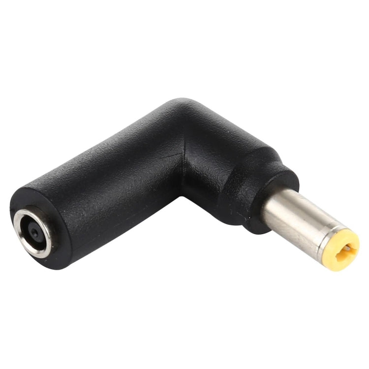 10 piezas 4,5 x 3,0 mm hembra a 5,5 x 2,5 mm macho conector adaptador de codo, 4.5x3.0mm to 5.5x2.5mm