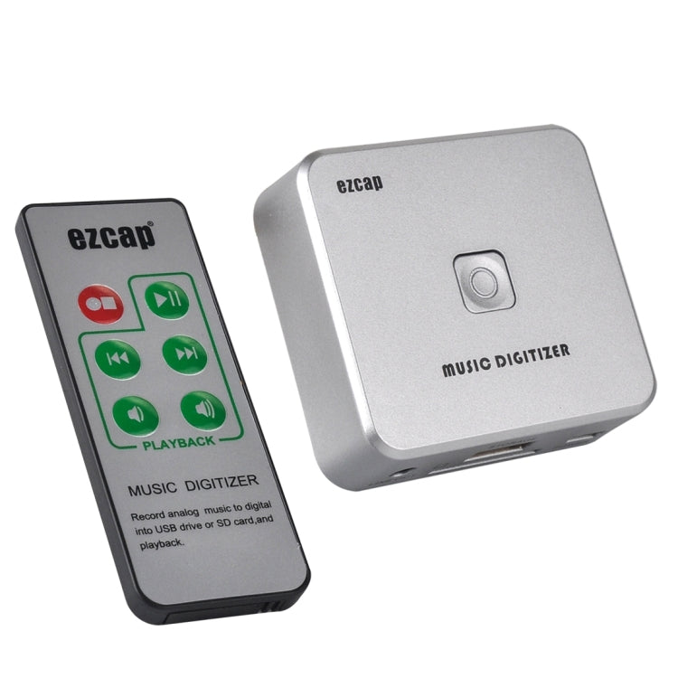 Tarjeta adaptadora de grabadora de captura de audio EZCAP241, convertidor digitalizador de audio analógico RCA R/L de 3,5 mm a música MP3