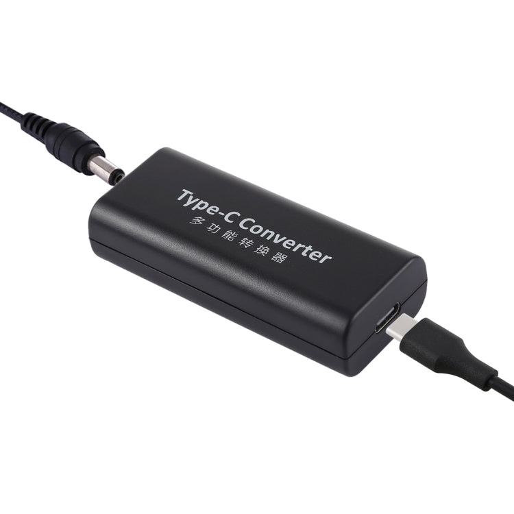 Adaptador de conector de alimentación hembra DC 5,5 x 2,1 mm a USB-C/tipo C hembra con cable USB-C/tipo C de 30 cm, 5.5x2.1mm