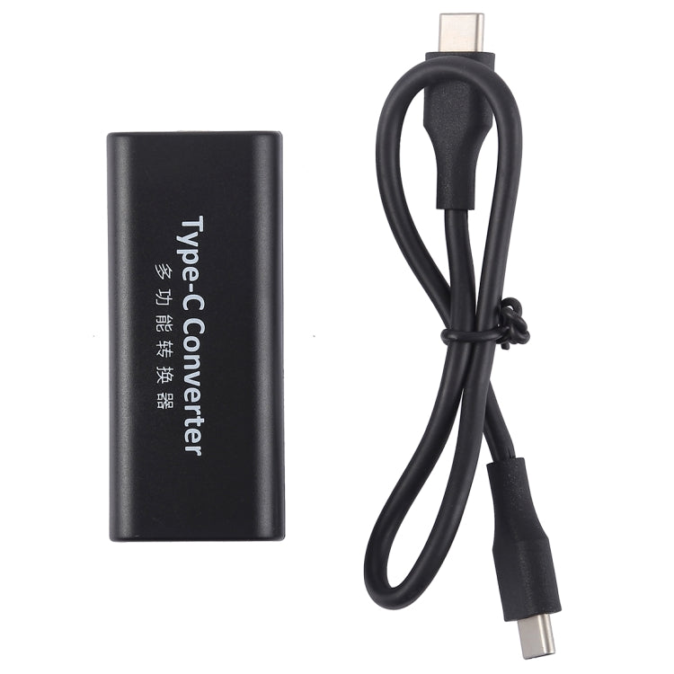 Adaptador de conector de alimentación hembra DC 5,5 x 2,1 mm a USB-C/tipo C hembra con cable USB-C/tipo C de 30 cm, 5.5x2.1mm