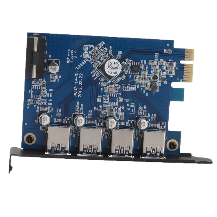 ORICO PVU3-4P Tarjeta PCI Express USB3.0 de 4 puertos para escritorio, 4 Ports USB3.0