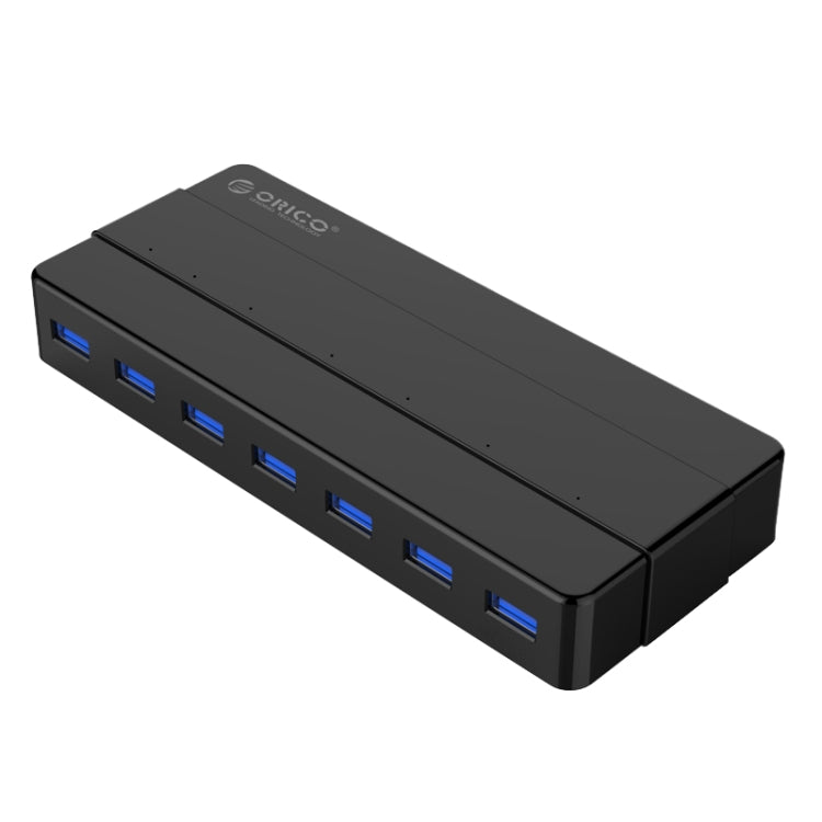ORICO H7928-U3 HUB USB 3.0 de escritorio de material ABS de 7 puertos con cable de 1 m, USB 3.0