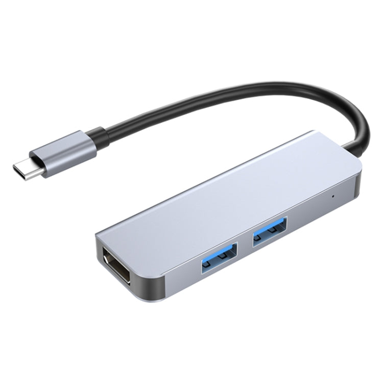 2011N 3 en 1 USB 3.0 x2 + HDMI Estación de acoplamiento multifunción tipo C / USB-C HUB, 2011N USB 3.0 x2 + HDMI