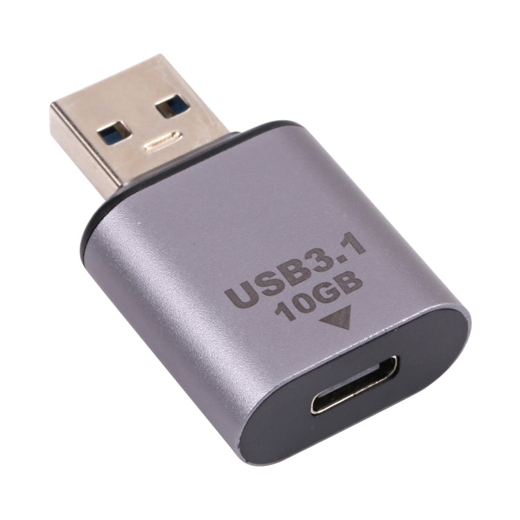 Adaptador USB 3.1 macho a USB-C / Tipo-C hembra de 10 Gbps, USB 3.1 Male to Type-C Female