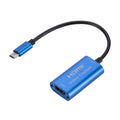 CJK025 USB-C / Type-C macho a HDMI hembra Tarjeta de captura de audio y video, Type-C to HDMI