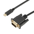 TC026 Cable adaptador macho a VGA macho 1,8 m 1080P USB-C / Type-C