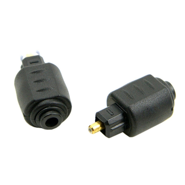 Adaptador de Audio de fibra óptica con cabezal de conversión de puerto redondo a puerto cuadrado EMK, Round Port to Square Port