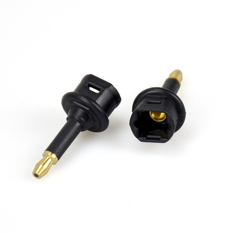 Adaptador de Audio de fibra óptica con cabezal de conversión de puerto cuadrado a puerto redondo EMK, Square Port to Round Port