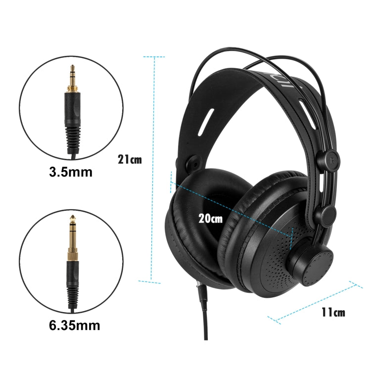Auriculares con monitor de grabación Yanmai D68, D68(Black Gold), D68(Black Blue)