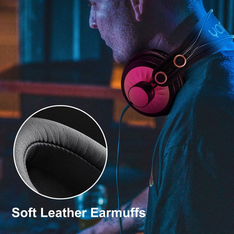 Auriculares con monitor de grabación Yanmai D68, D68(Black Gold), D68(Black Blue)