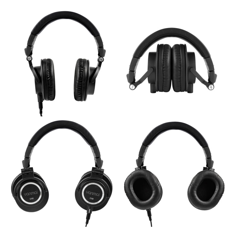 Auriculares con monitor de grabación profesional Yanmai D98, D98(Black), D98(Silver Grey)