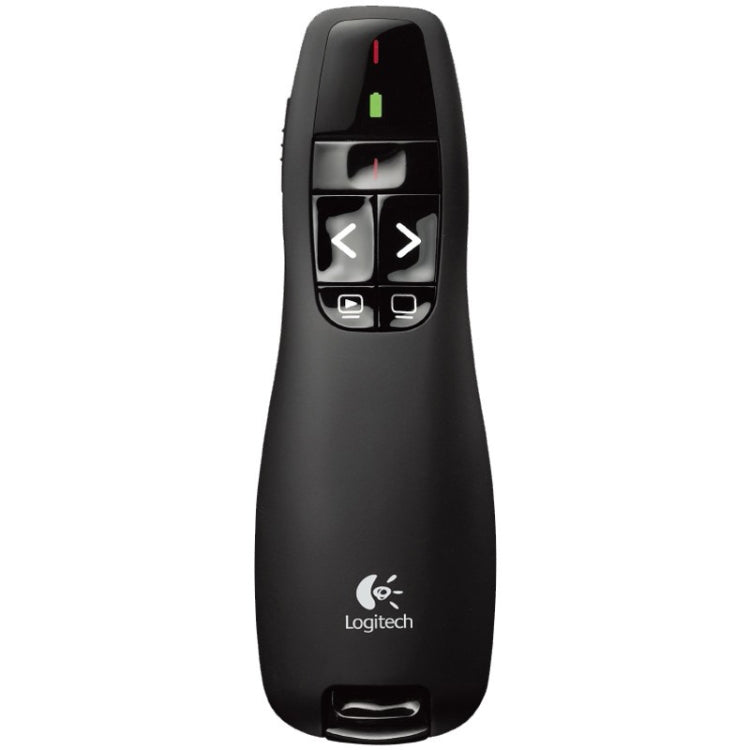 Lápiz de control remoto PPT presentador inalámbrico Logitech R400 2,4 Ghz, R400