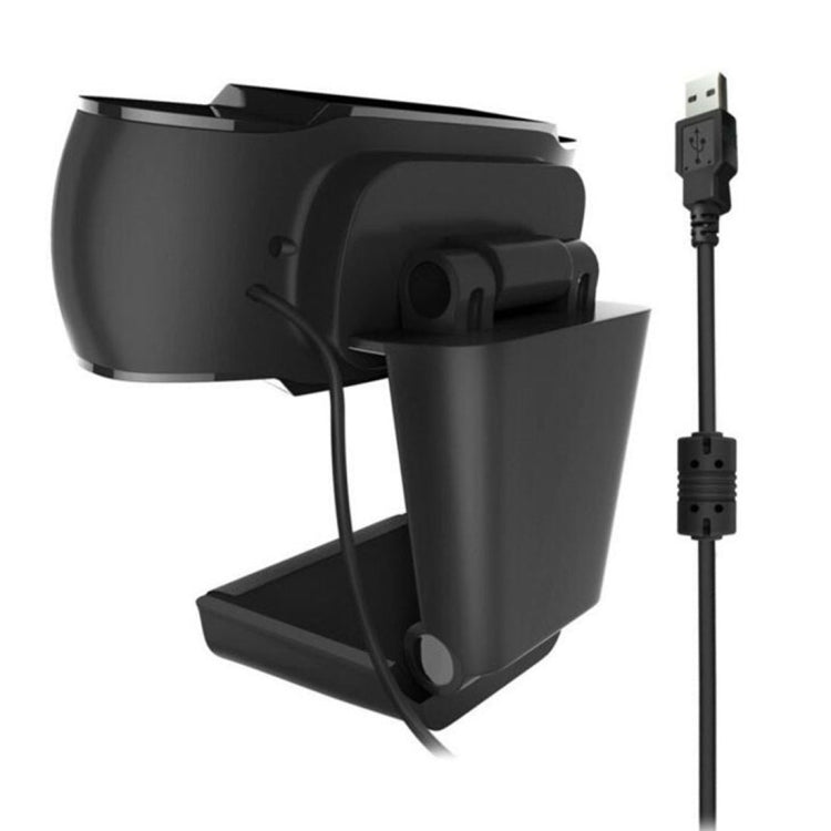 A870 480P Píxeles HD Cámara web de 360 grados USB 2.0 Cámara para PC con micrófono para computadora con Skype, PC y computadora portátil, longitud del cable: 1,4 m, A870 (Orange), A870 (Black)