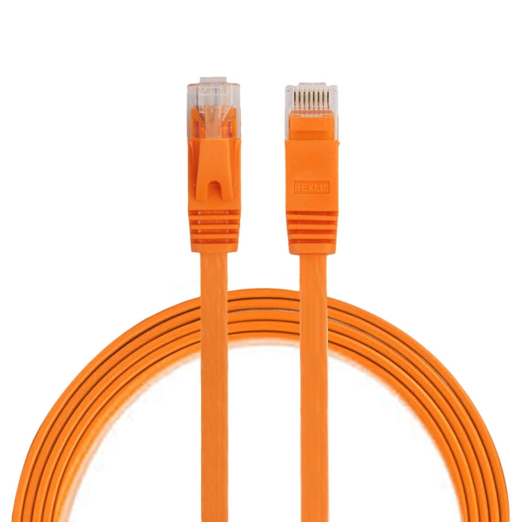 Cable LAN de red Ethernet plano ultrafino CAT6 de 1 m, cable de conexión RJ45, Length: 1m