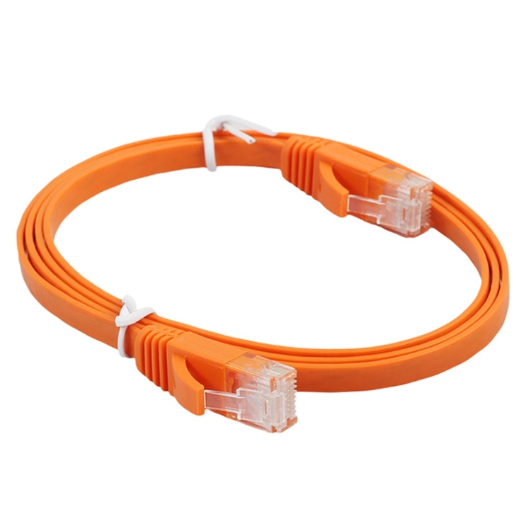 Cable LAN de red Ethernet plano ultrafino CAT6 de 1 m, cable de conexión RJ45, Length: 1m