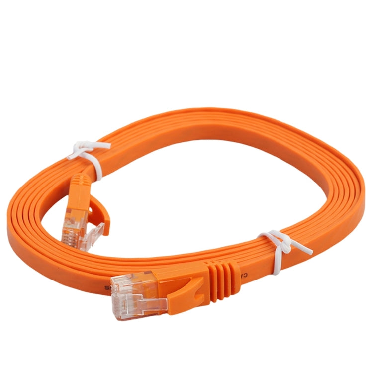 Cable LAN de red Ethernet plano ultrafino CAT6 de 2 m, cable de conexión RJ45, Length: 2m